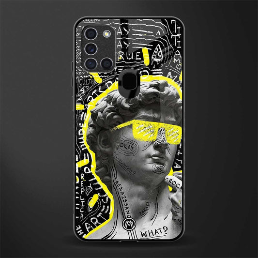 david of michelangelo glass case for samsung galaxy a21s image