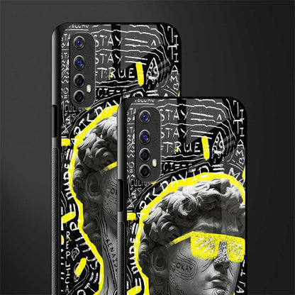 david of michelangelo glass case for realme 7 image-2