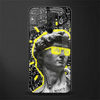 david of michelangelo glass case for redmi 9 prime image