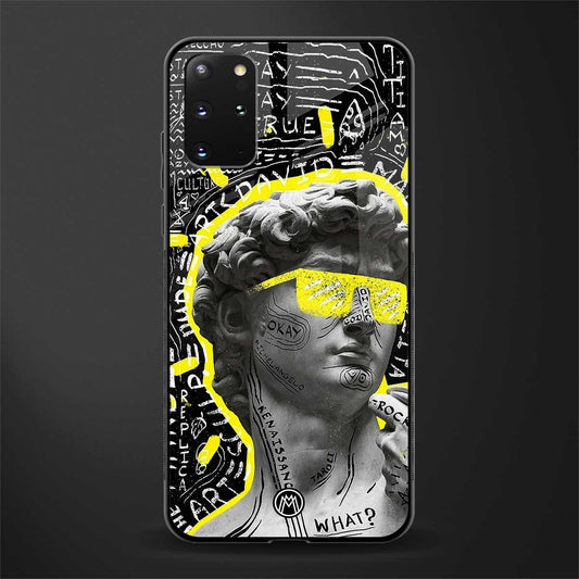 david of michelangelo glass case for samsung galaxy s20 plus image