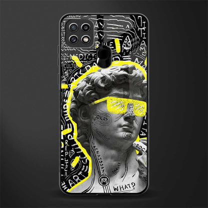 david of michelangelo glass case for oppo a15s image