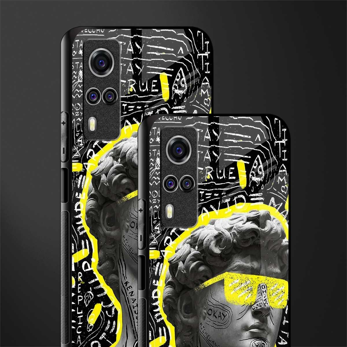 david of michelangelo glass case for vivo y51a image-2