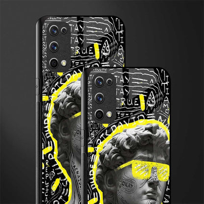 david of michelangelo glass case for realme x7 pro image-2