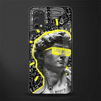 david of michelangelo glass case for realme x7 pro image