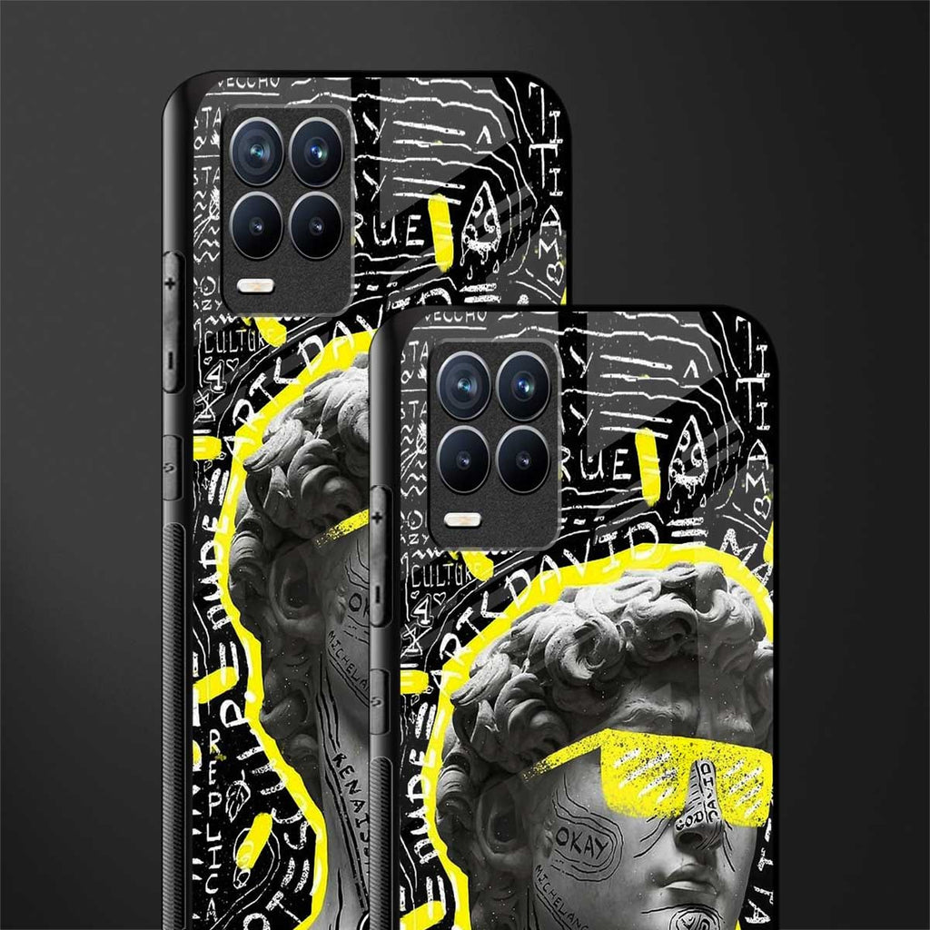 david of michelangelo glass case for realme 8 pro image-2