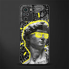 david of michelangelo glass case for redmi note 10 image