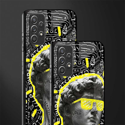 david of michelangelo glass case for samsung galaxy a32 4g image-2