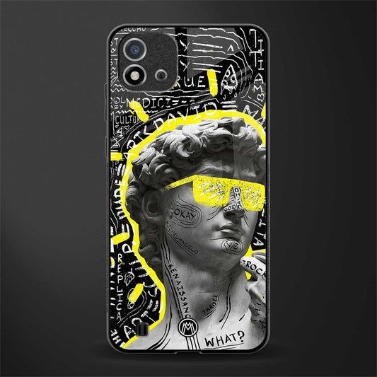 david of michelangelo glass case for realme c20 image
