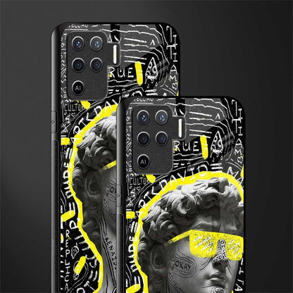 david of michelangelo glass case for oppo f19 pro image-2