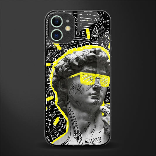 david of michelangelo glass case for iphone 12 mini image