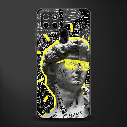 david of michelangelo glass case for realme c21 image
