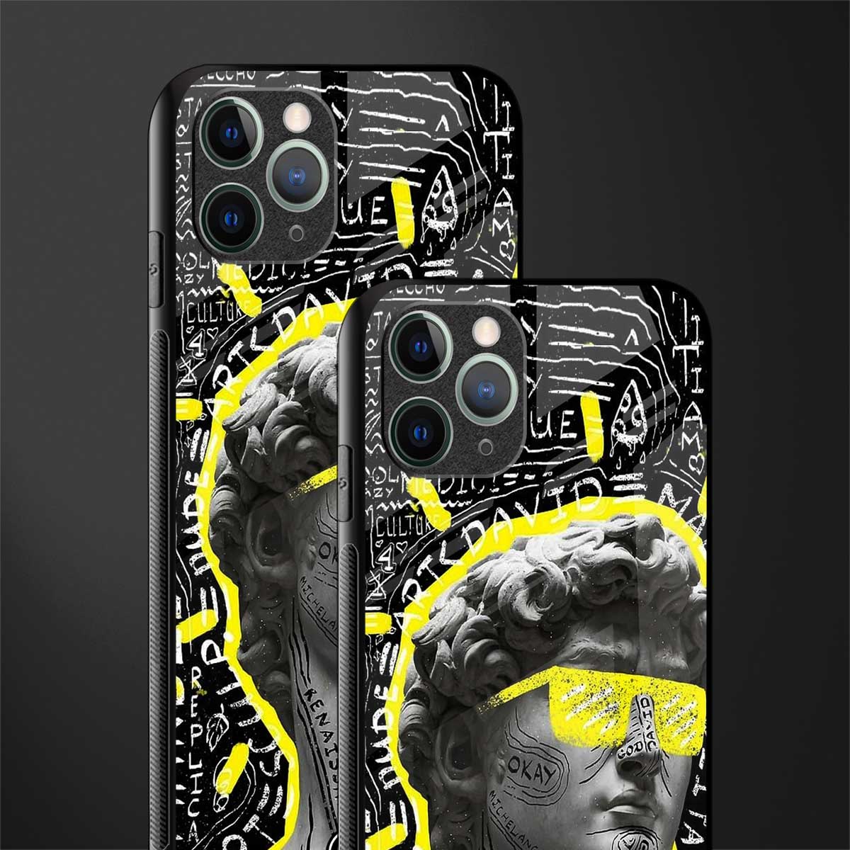 david of michelangelo glass case for iphone 11 pro image-2