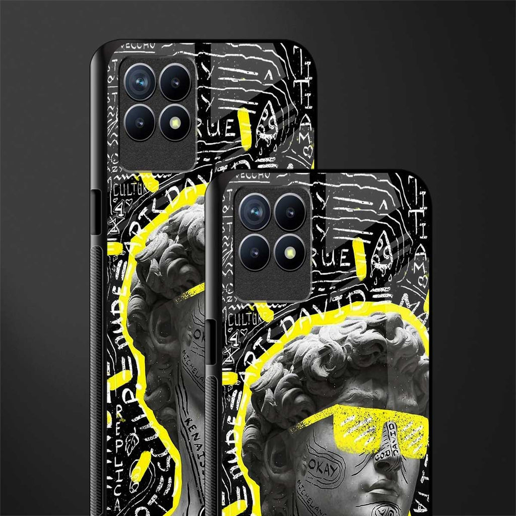 david of michelangelo glass case for realme narzo 50 image-2