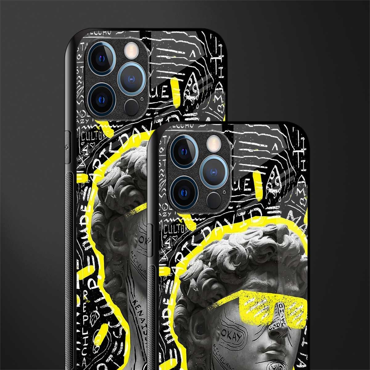 david of michelangelo glass case for iphone 12 pro max image-2