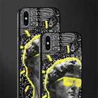 david of michelangelo glass case for iphone xs max image-2