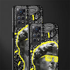 david of michelangelo back phone cover | glass case for redmi note 11 pro plus 4g/5g
