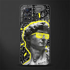 david of michelangelo back phone cover | glass case for redmi note 11 pro plus 4g/5g