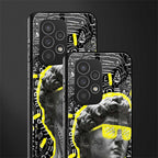 david of michelangelo back phone cover | glass case for samsung galaxy a73 5g