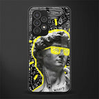 david of michelangelo back phone cover | glass case for samsung galaxy a73 5g