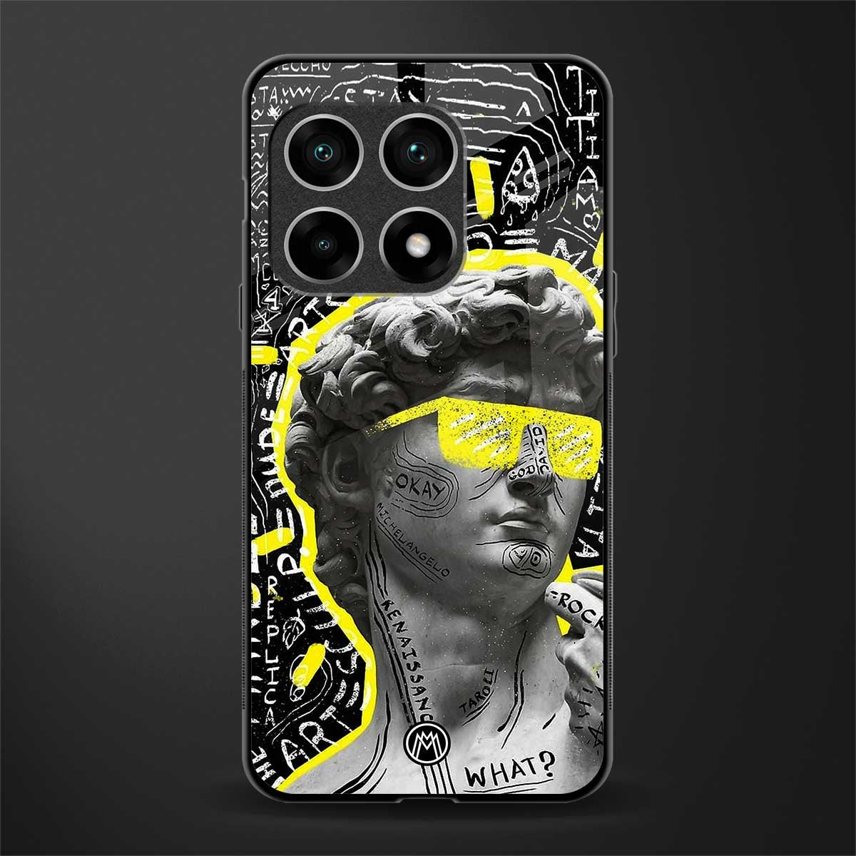 david of michelangelo glass case for oneplus 10 pro 5g image