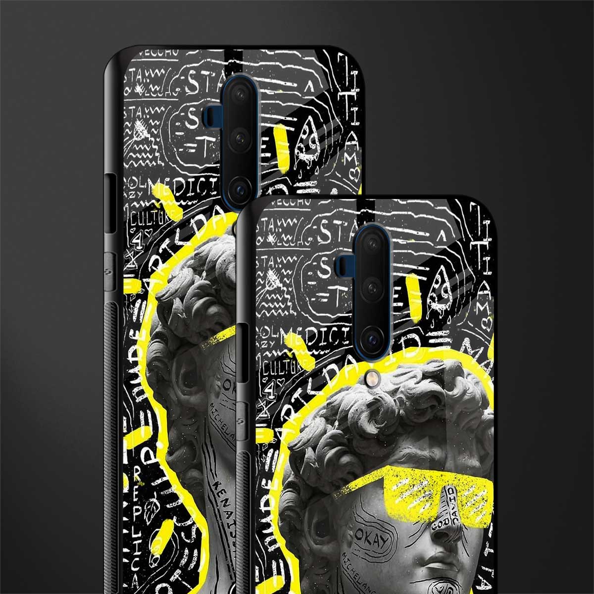 david of michelangelo glass case for oneplus 7t pro image-2