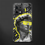 david of michelangelo back phone cover | glass case for oppo f21 pro 4g