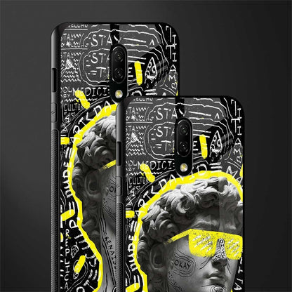 david of michelangelo glass case for oneplus 7 image-2