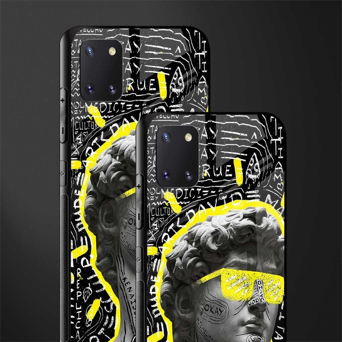david of michelangelo glass case for samsung galaxy note 10 lite image-2