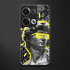 david of michelangelo back phone cover | glass case for oppo reno 8