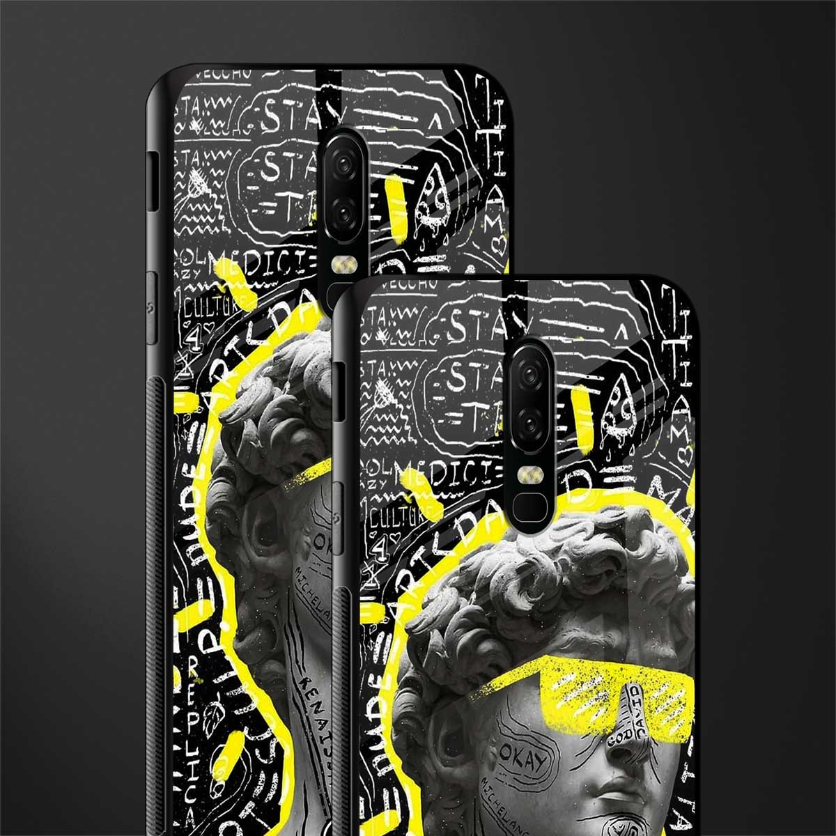 david of michelangelo glass case for oneplus 6 image-2