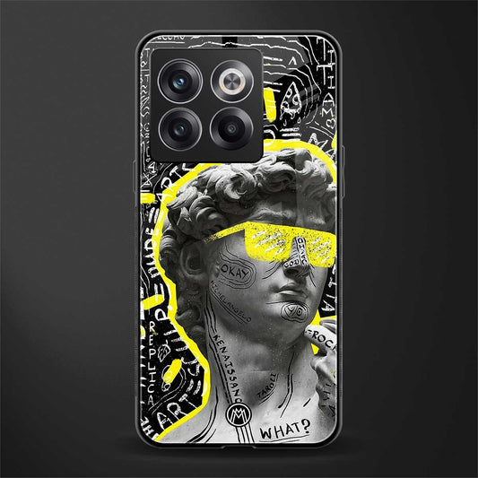 david of michelangelo back phone cover | glass case for oneplus 10t