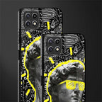 david of michelangelo back phone cover | glass case for samsung galaxy f42