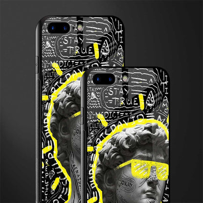 david of michelangelo glass case for iphone 7 plus image-2