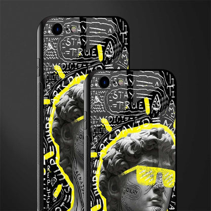 david of michelangelo glass case for iphone 8 image-2