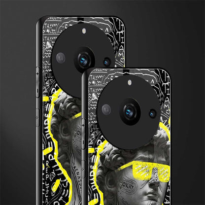 david of michelangelo back phone cover | glass case for realme 11 pro 5g