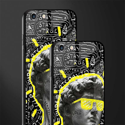 david of michelangelo glass case for iphone 6 image-2