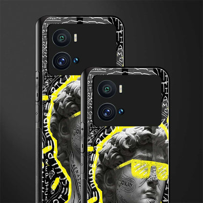 david of michelangelo back phone cover | glass case for iQOO 9 Pro