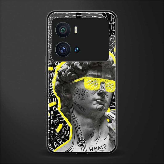 david of michelangelo back phone cover | glass case for iQOO 9 Pro