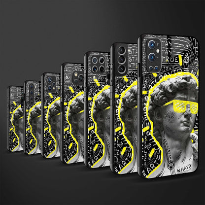 david of michelangelo back phone cover | glass case for samsung galaxy a73 5g