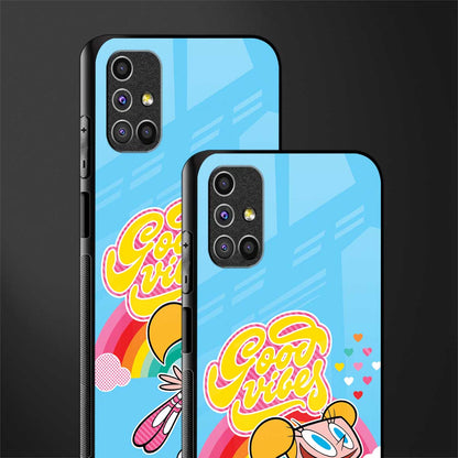 deedee good vibes glass case for samsung galaxy m51 image-2