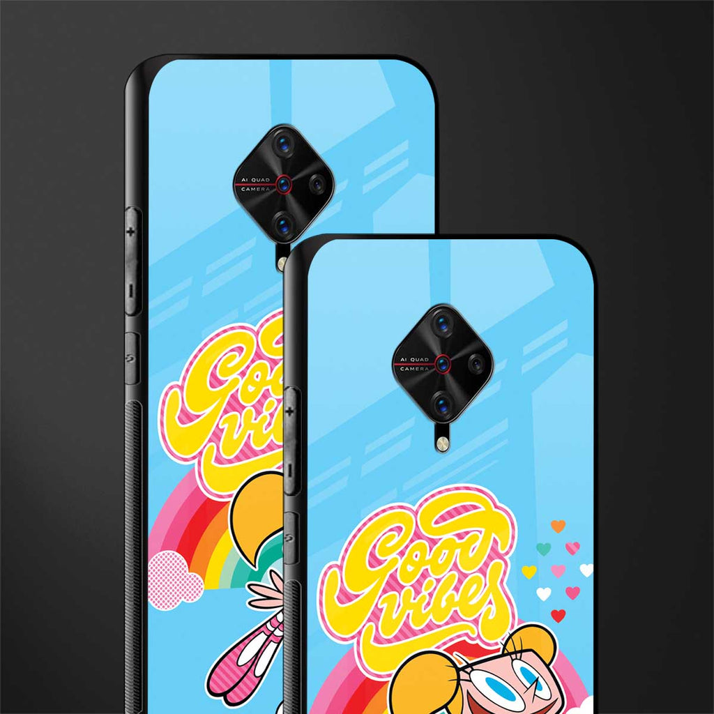 deedee good vibes glass case for vivo s1 pro image-2