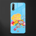 deedee good vibes glass case for vivo s1 image