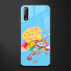 deedee good vibes glass case for vivo s1 image