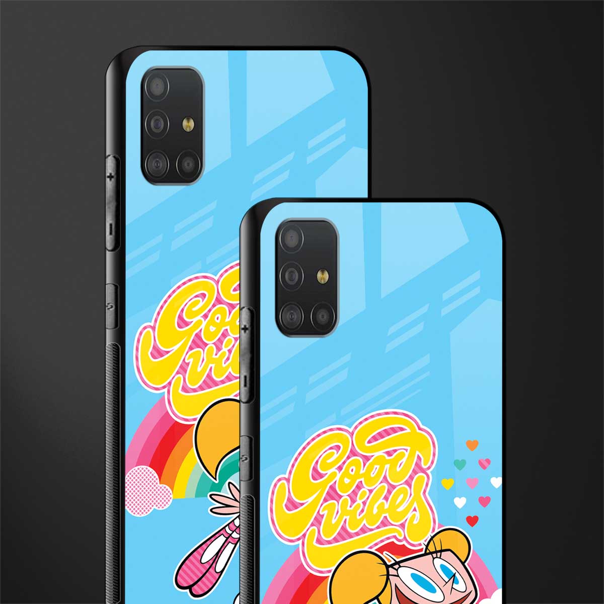 deedee good vibes glass case for samsung galaxy a51 image-2