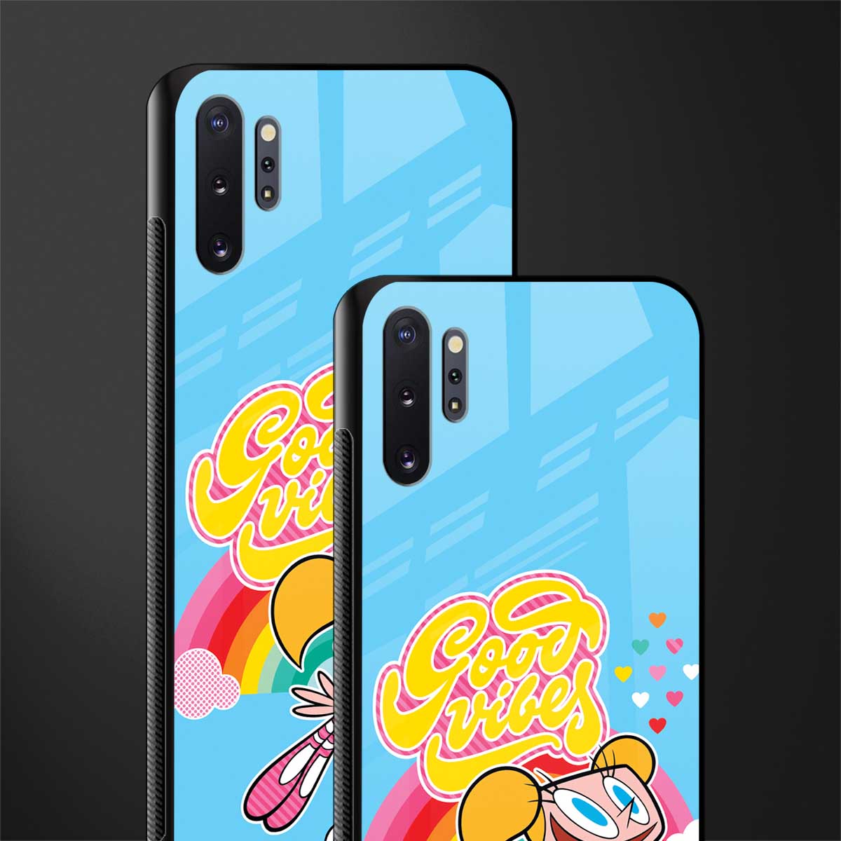 deedee good vibes glass case for samsung galaxy note 10 plus image-2