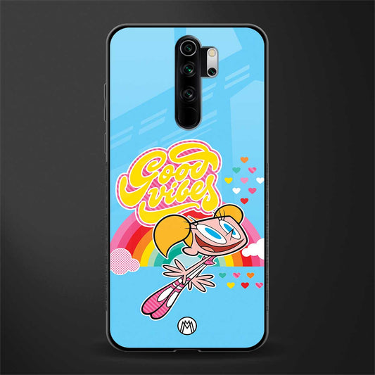 deedee good vibes glass case for redmi note 8 pro image