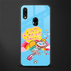 deedee good vibes glass case for redmi 7redmi y3 image