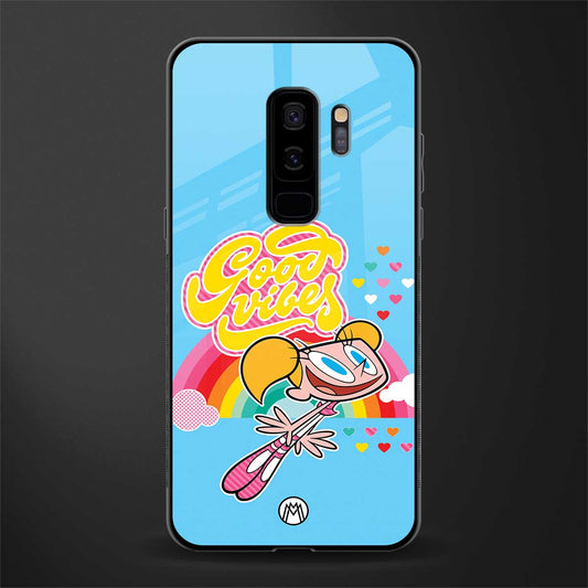deedee good vibes glass case for samsung galaxy s9 plus image