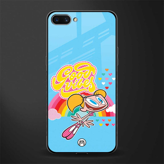 deedee good vibes glass case for realme c1 image
