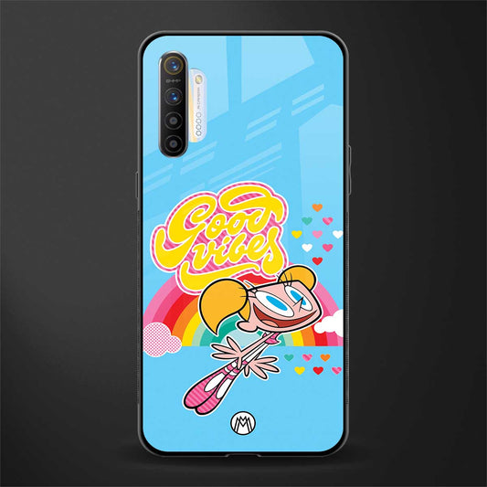 deedee good vibes glass case for realme x2 image